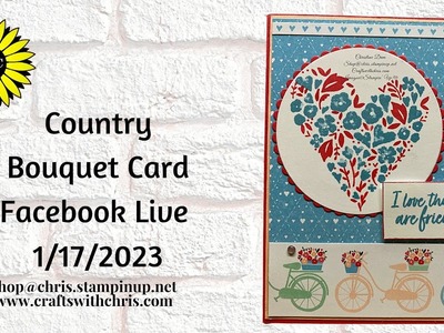 Country Bouquet Card