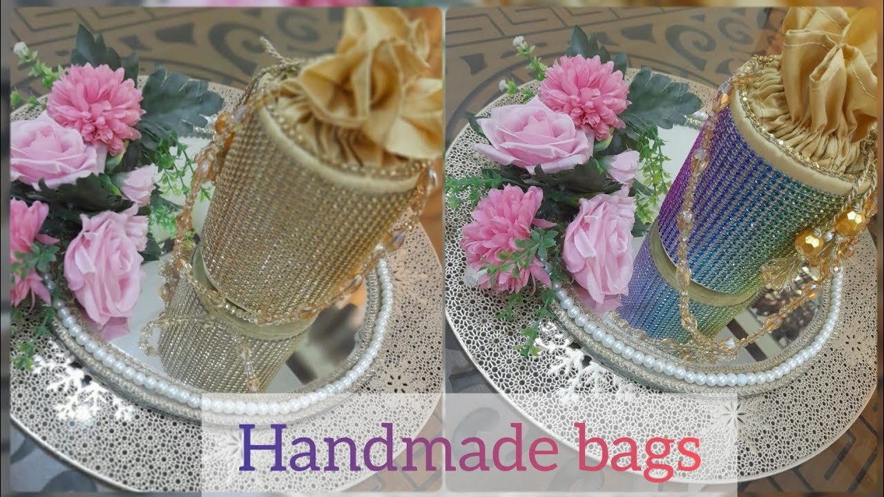 DIY bag || diy wedding bags || Beaded bags || Handmade bags || Potli bags #trending