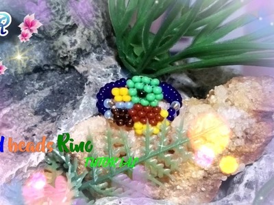 DIY Beaded Duck Ring - Brick Stitch