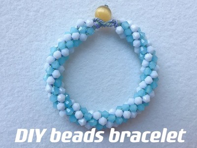 DIY easy to make beads bracelet