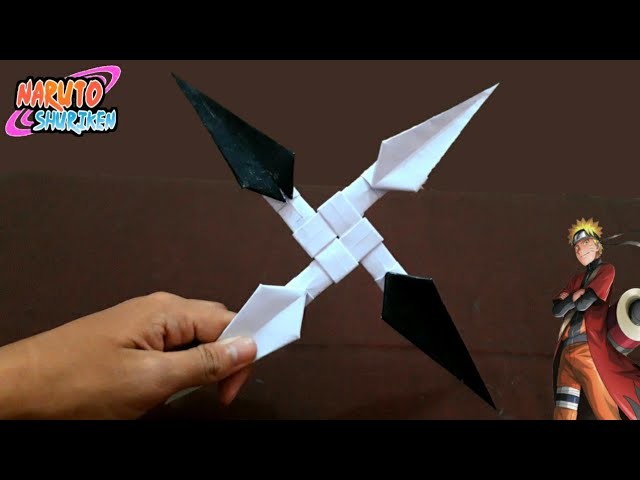 DIY - How To Make a Shuriken From Paper | Naruto Shuriken | Origami Shuriken