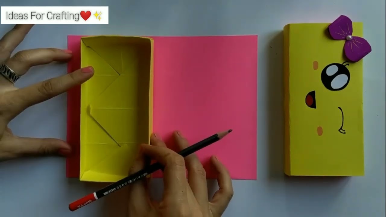DIY - How To Make Paper Box That Opens And Closes | Paper Gift Box Origami