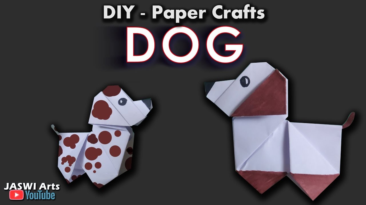 DIY - PAPER CRAFTS - DOG