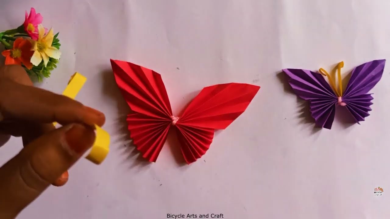 How To Make an Easy Origami Butterfly | Paper Butterfly | DIY Origami Butterfly