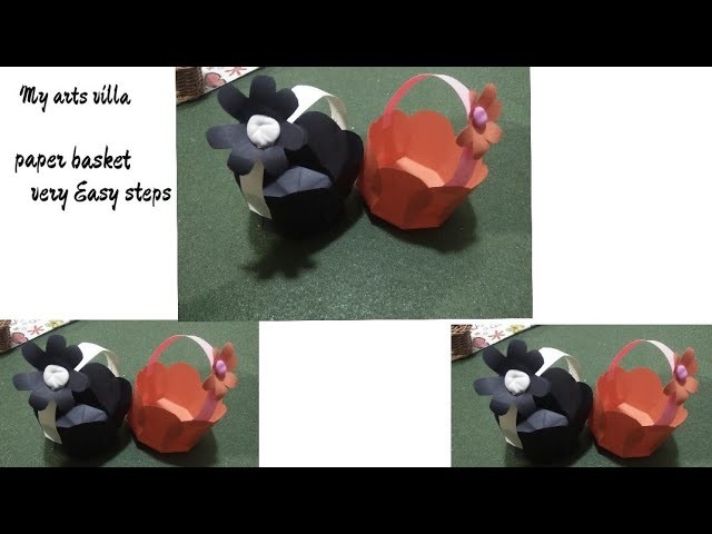 How to make paper basket | Diy Paper Basket very easy For beginners |