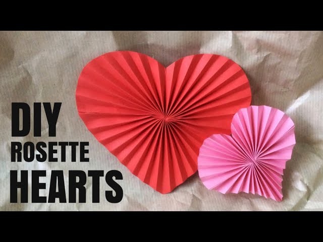 How to make paper hearts I DIY I Origami Heart 3d For Decoration-Paper Hearts Design Valentine’s