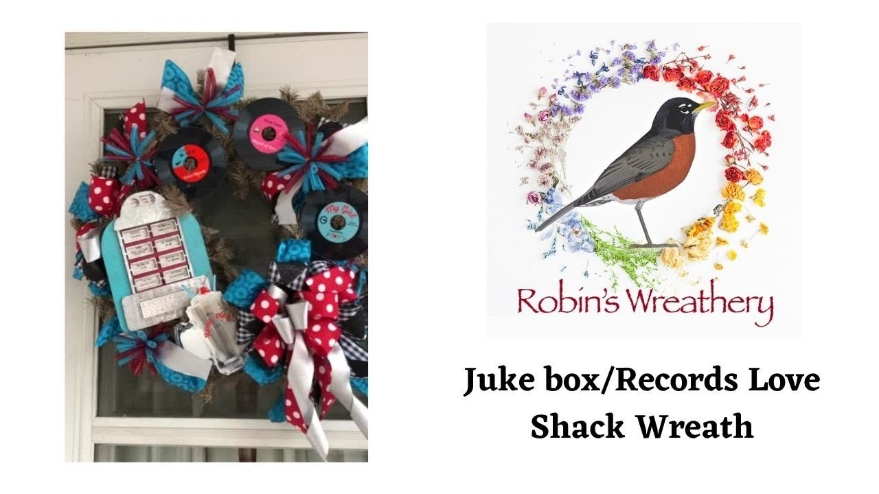 Love Shack Part 2 - Juke box, Float and 45 Records Wreath!