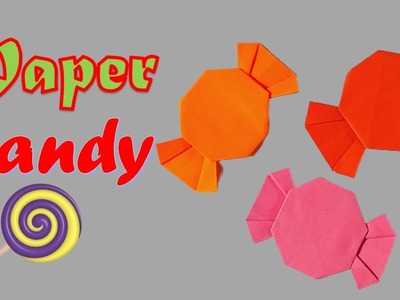 Make Easy Mini Paper Candy  |Paper craft | Paper Crafts For School