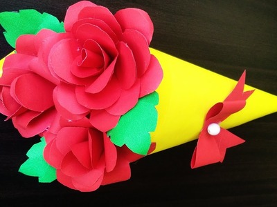 Paper flower bouquet