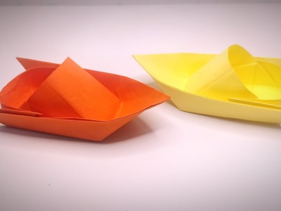 Paper speed boat origami easy | origami paper toys for kids | paper crafts
