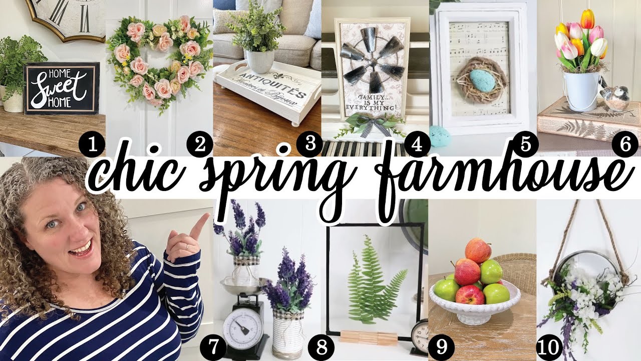 SO MANY Craft IDEAS! | 10 Chic Spring 2023 farmhouse Crafts