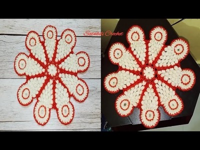 Table mat crochet || Satabdi Crochet || With English subtitles
