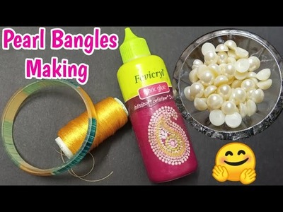 Thread bangles making new model |  Jewelry making | Silk thread bangles