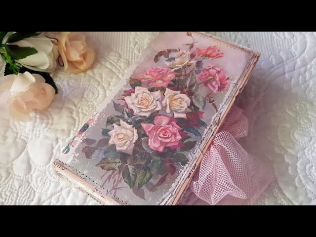 Vintage Style Floral and.or Valentine Journal