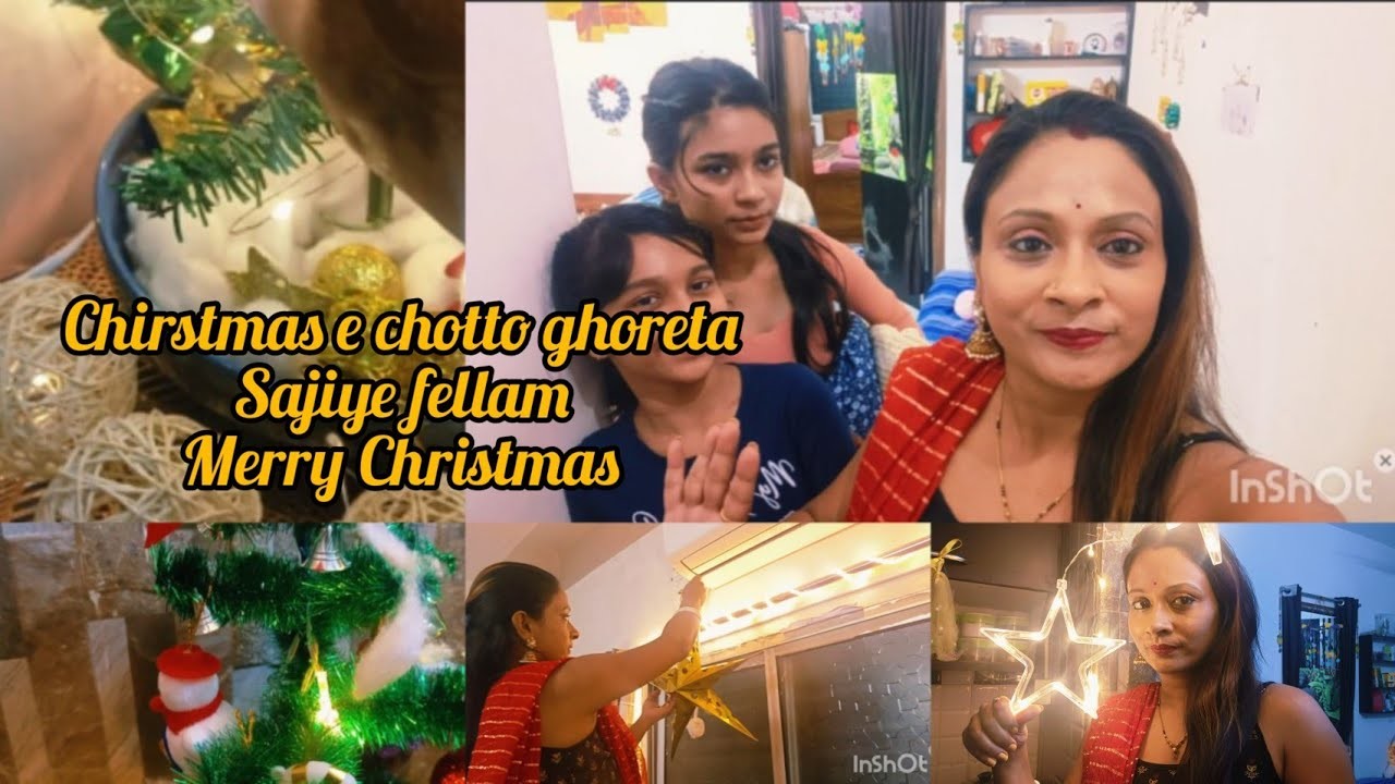 Christmas decoration at home ||                    Christmas 2022#Bengalivlog