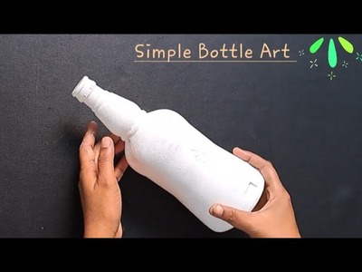 DIY Glass Bottle Reuse For Home Decor.Bottle Decoration ideas !!