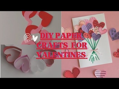 Diy paper craft for valentines day | Valentines day decoration | Pillow and Patteren | 2023