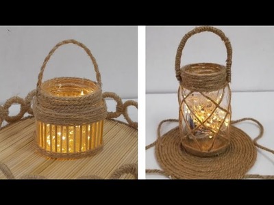 Easy ideas for decorating glass vases, make beautiful lanterns
