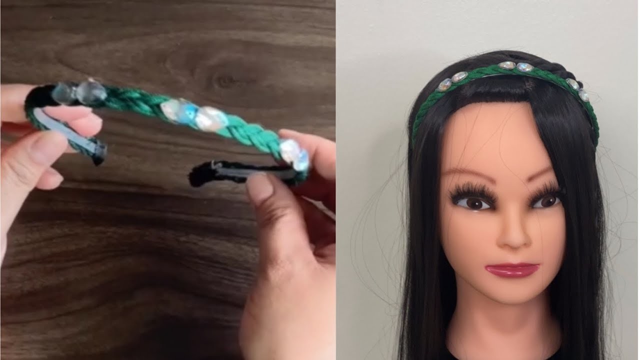 Give your old headband a glow up with little to no budget