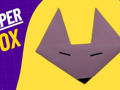 How to Make a Paper Fox - Easy Paper Craft