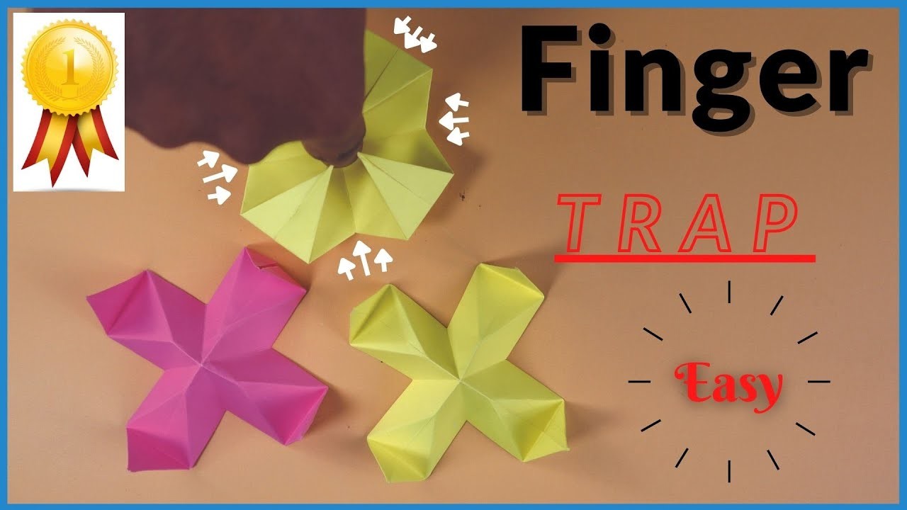 How to make DIY origami Finger TRAP. Paper ka FINGER TRAP. Paper Finger Game. Paper Finger Thing