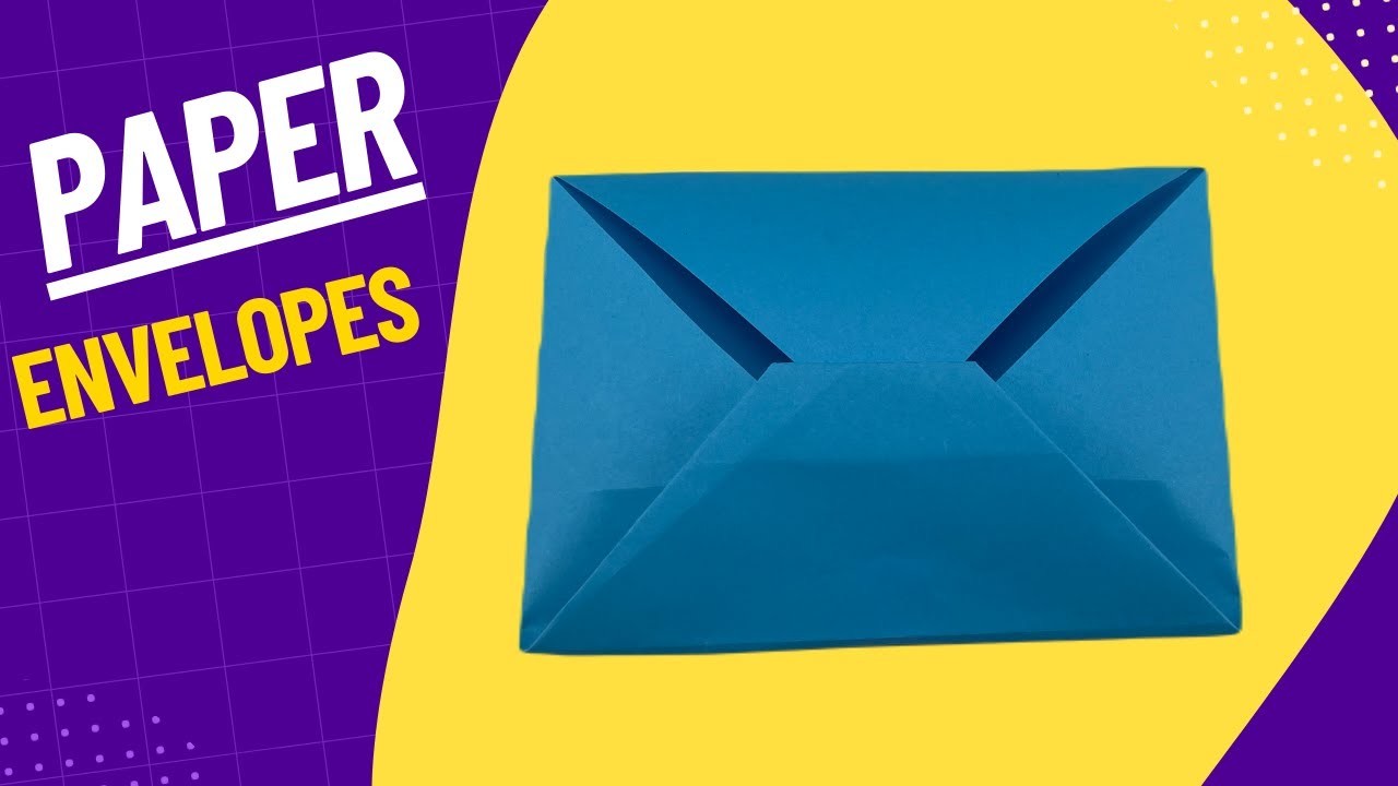 How to Make Paper Envelopes - Easy Paper Craft