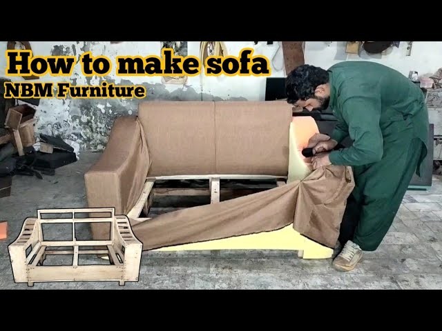 How to make prince sofa design simple step