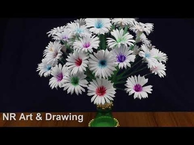 Plastic Bottle Craft Ideas - Paper Craft For Home Decoration - Best out of waste