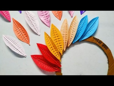 Unique paper wall decor craft | DIY paper craft | Must Try paper craft | Crafty Girl Studio