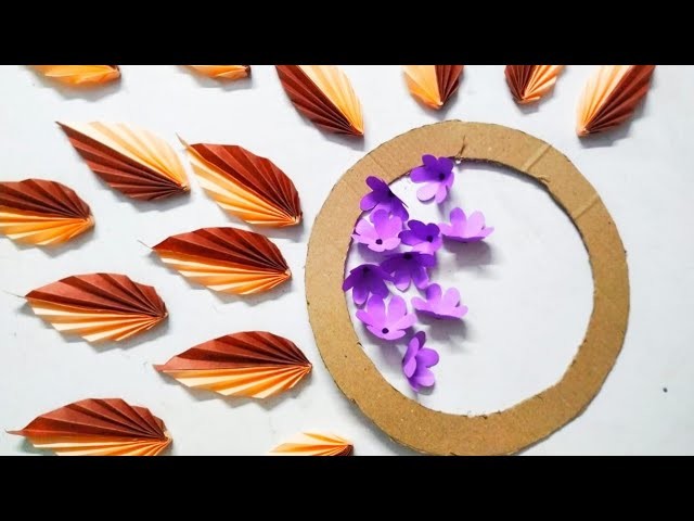 Unique paper wall hanging decor || DIY easy paper craft || Home decor ideas|| Crafty Girl Studio