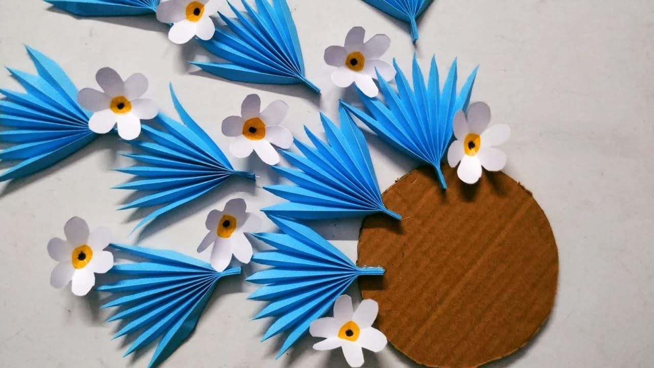 Very beautiful paper craft wall hanging ????❤️|| DIY paper craft || Crafty Girl Studio