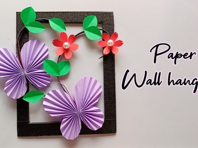 Wall Hanging || Paper Craft || Handmade Paper Wall Hanging || Easy Craft
