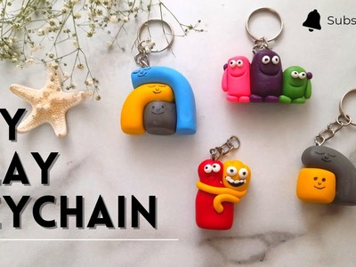 Clay Keychains: Romantic and Funny clay keychains | Air dry clay | Clay ideas