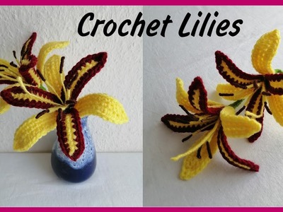 Crochet Lilies: Different Variety