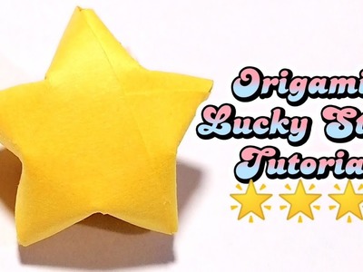 ????DIY????Origami Lucky Star (Tutorial) ||  #SBArtsAndCrafts