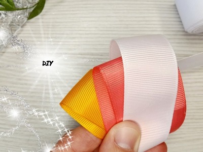 DIY Wonderful Ribbon Bow step by step | 2 Ideas | #ribbonbow