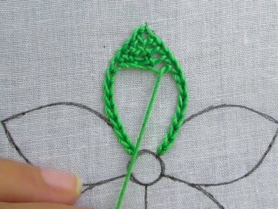 Hand Embroidery Flower New Needle work Embroidery Flower Tutorial