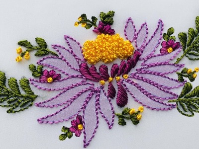 Hand Embroidery: Shadow Works Embroidery - Embroidery For Beginners - Embroidery For All Over