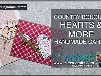 Hearts & More Cardmaking and Papercraft LIVE Demonstration