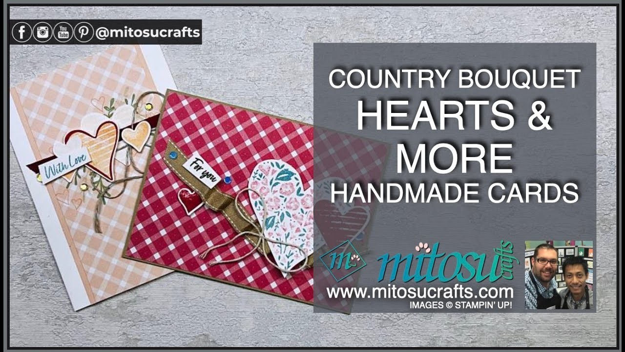 Hearts & More Cardmaking and Papercraft LIVE Demonstration