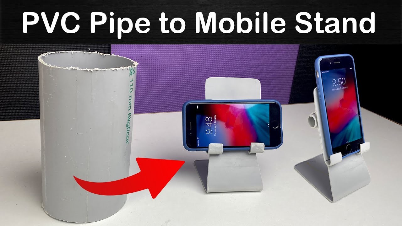 How to make a mobile stand using pvc pipe Tamil | XL DIY | #diycrafts #crafts #engineering #diyideas