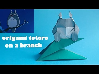 How to make an easy Origami Totoro, step by step tutorial