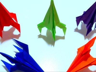 How to Make an origami rocket | paper rocket | paper fold art | #origami #paperart #papertoys