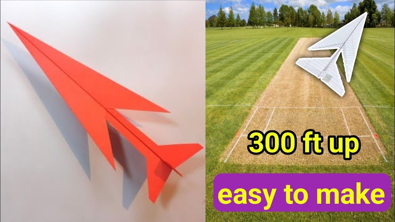 How to make biggest airplane, paper craft, paper origami, flying paper airplane, t toys 1 tutorial