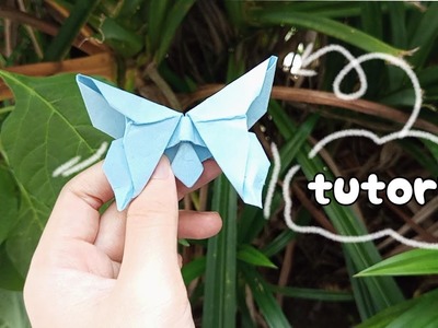 How to make butterfly origami easily -  origami simple ideas