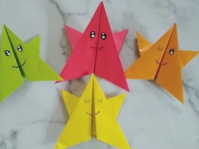 How to Make Origami Star Easy - Paper Folding Easy