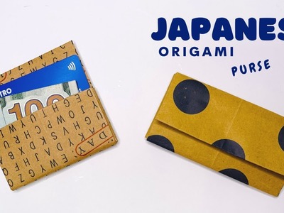 Japanese Origami Purse