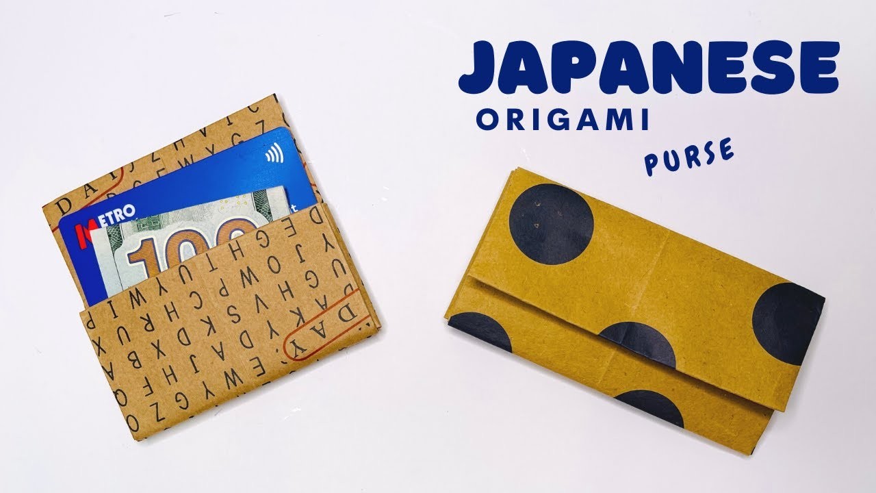 Japanese Origami Purse