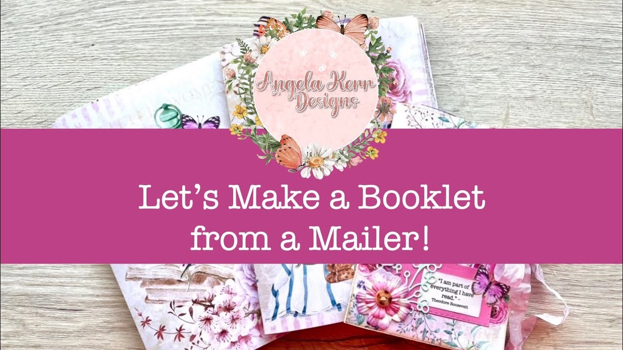 Let's Make a Booklet from a Mailer!