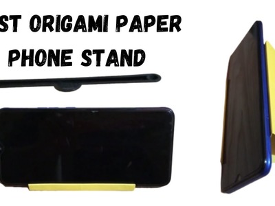 Origami Best DIY Paper Phone Stand - KSLITE.